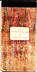 1919-20 Diary Cover